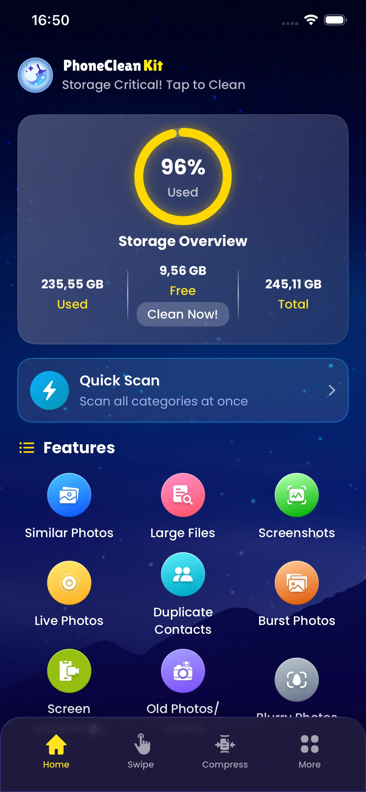 PhoneCleanKit Screenshot