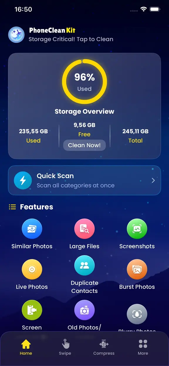Getting Started with PhoneCleanKit Screenshot